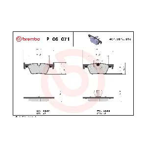BREMBO P06071