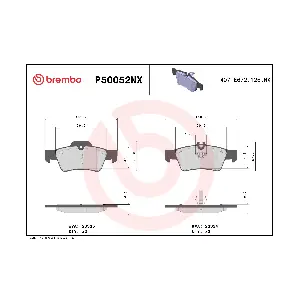 BREMBO P50052NX