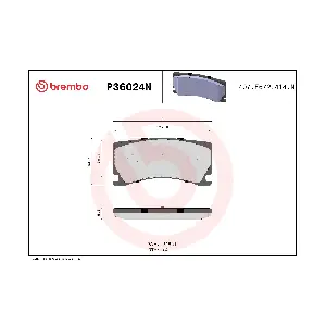 BREMBO P36024N