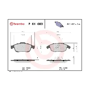 BREMBO P61083