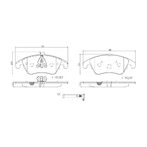BREMBO P50069N