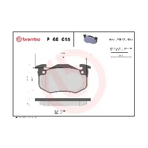 BREMBO P 68 015