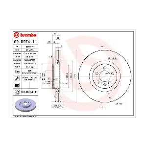 BREMBO 09.D974.11