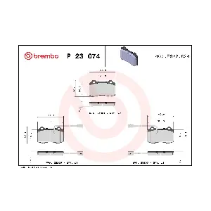 BREMBO P 23 074