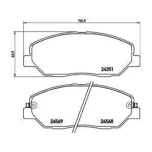 BREMBO P30036