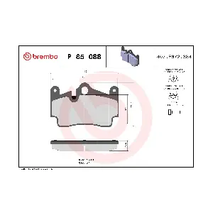 P85088 BREMBO
