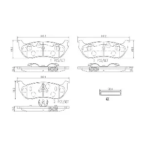 BREMBO P37013N