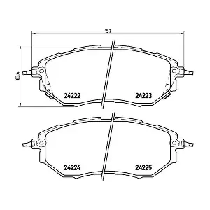 BREMBO P78017