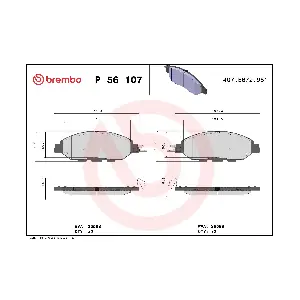 BREMBO P 56 107