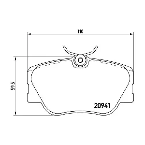 BREMBO P50008