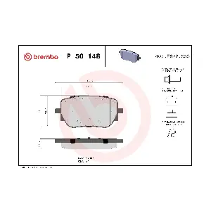 BREMBO P50148