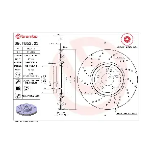 BREMBO 09F65223