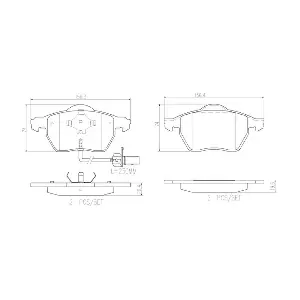 BREMBO P85085N