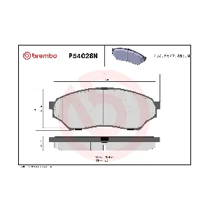 BREMBO P54028N
