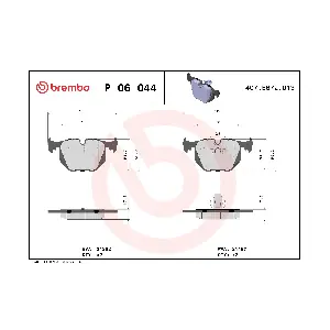 BREMBO P06044