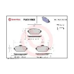 P50119NX BREMBO