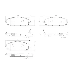 BREMBO P56041N