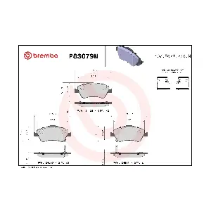 BREMBO P83079N