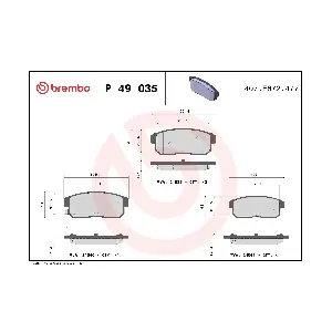 BREMBO P49035