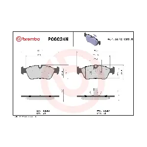 BREMBO P06024N