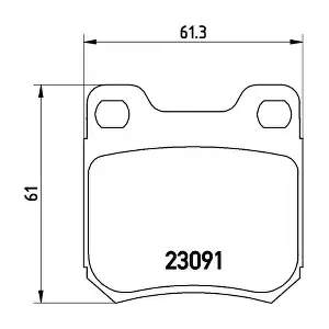 BREMBO P71008