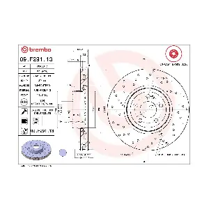 09.F291.13 BREMBO