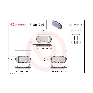 BREMBO P 30 046