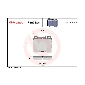 BREMBO P50018N