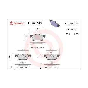 BREMBO P59083