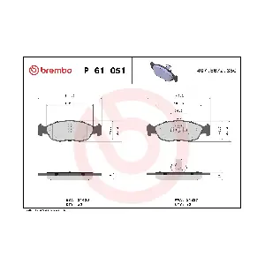 BREMBO P 61 051
