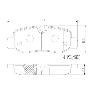 BREMBO P50126N