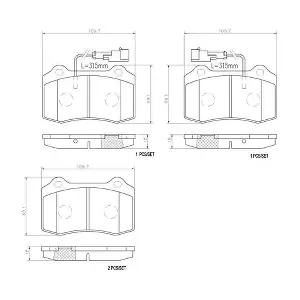 BREMBO P23074N