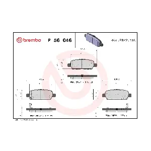 BREMBO P56046