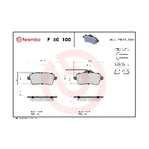 P 50 100 BREMBO