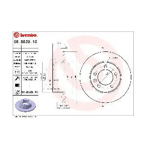 08B8291G BREMBO