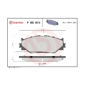 BREMBO P83074