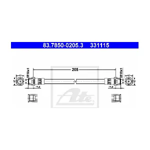 83.7850-0205.3 ATE-APAC