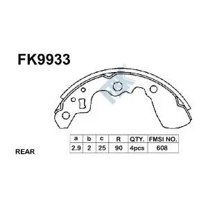 FK9933 FBK