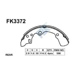 FK3372 FBK