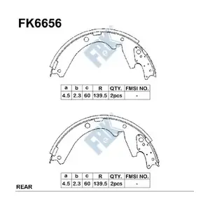 FK6656 FBK