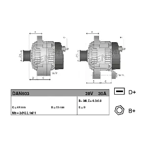 DENSO DAN603-