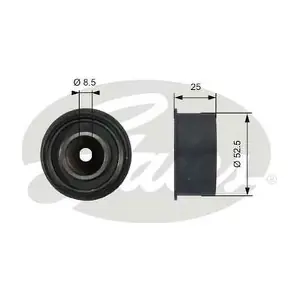 ZEN 13318 Відвідний/напрямний ролик, зубчастий ремінь