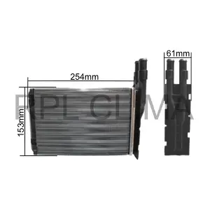 RPL QUALITY 7701027040 Теплообмінник, система опалення салону