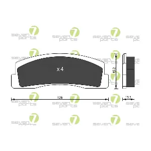 7 SEVEN PARTS SVP11440