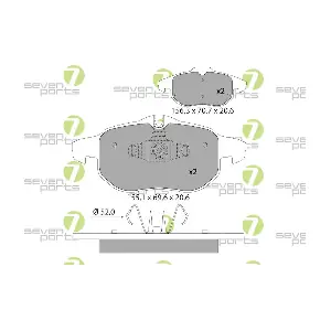 SVP21811 7 SEVEN PARTS