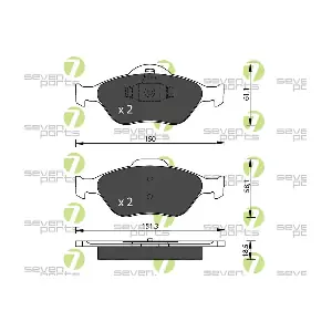 7 SEVEN PARTS SVP20370