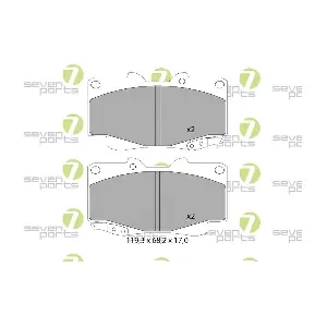 7 SEVEN PARTS SVP26550