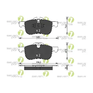 7 SEVEN PARTS SVP20670