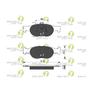 7 SEVEN PARTS SVP17521