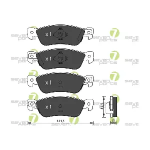 SVP16870 7 SEVEN PARTS